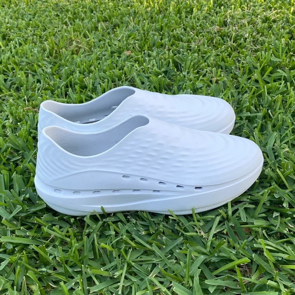 Men's White Slip-On Casual Comfort Loafers